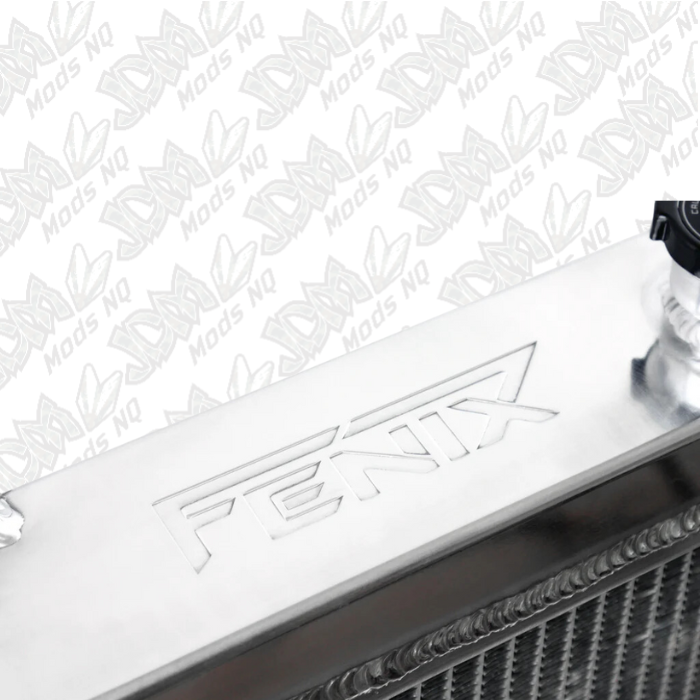 Full Alloy Conversion Radiator for Nissan Skyline R32 (Crossflow) - Polished