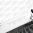 Full Alloy Conversion Radiator for Nissan Skyline R32 (Crossflow) - Polished