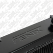 Full Alloy Conversion Radiator for Nissan Skyline R33-R34 (Crossflow) - Black