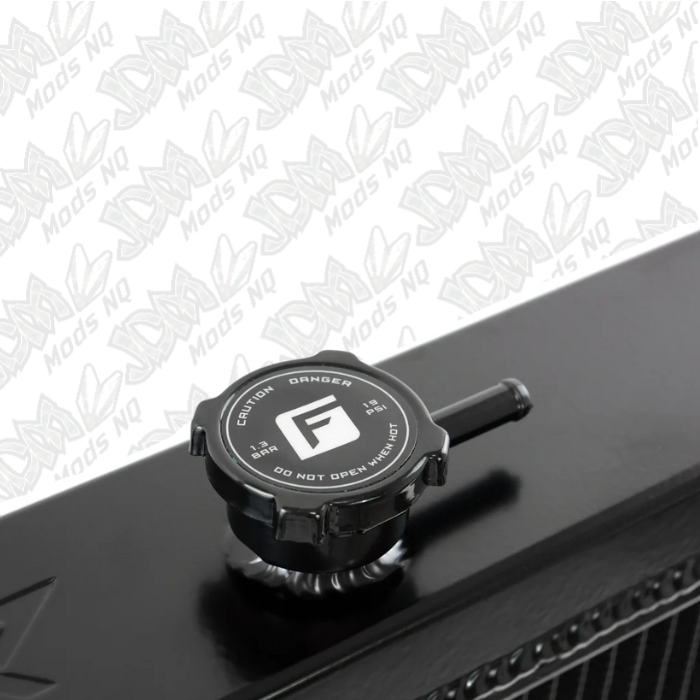 Full Alloy Conversion Radiator for Nissan Skyline R33-R34 (Crossflow) - Black