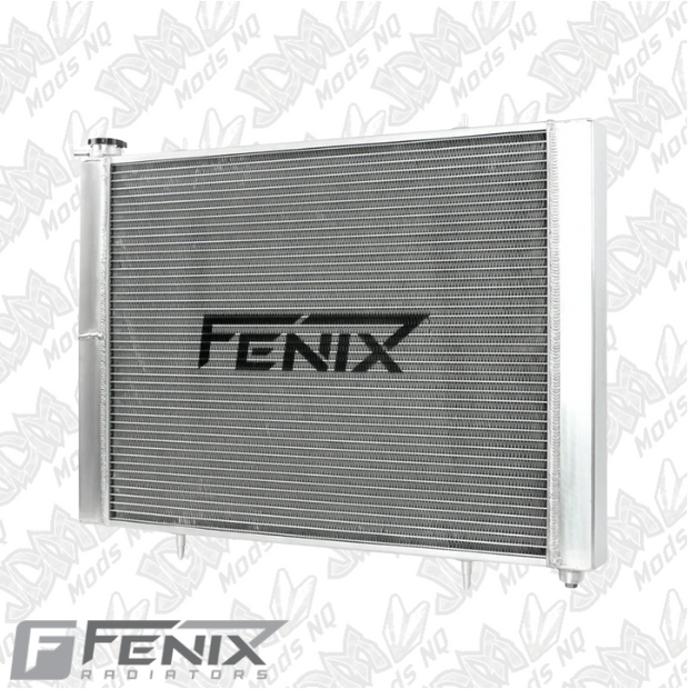 Full Alloy Conversion Radiator for Nissan Skyline R33-R34 (Crossflow) - Polished