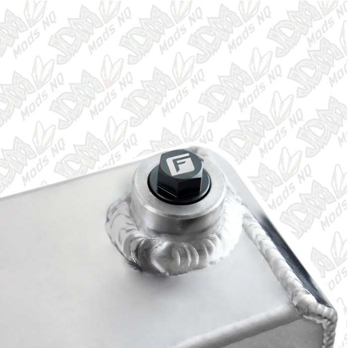 Full Alloy Conversion Radiator for Nissan Skyline R33-R34 (Crossflow) - Polished
