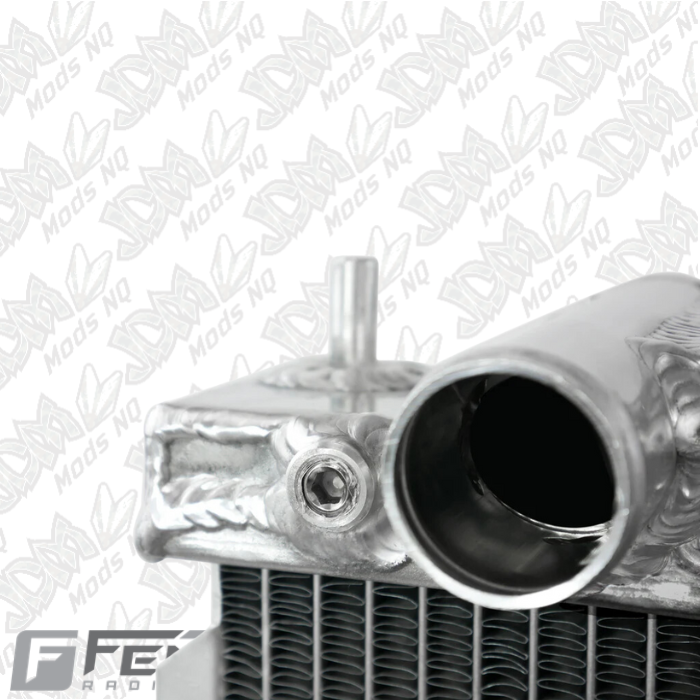 Full Alloy Conversion Radiator for Nissan Skyline R33-R34 (Crossflow) - Polished