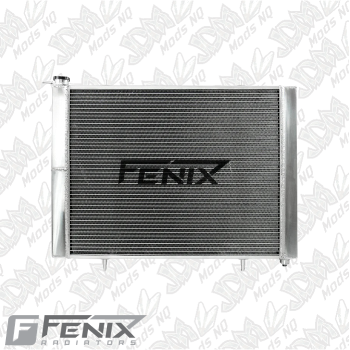 Full Alloy Conversion Radiator for Nissan Skyline R33-R34 (Crossflow) - Polished