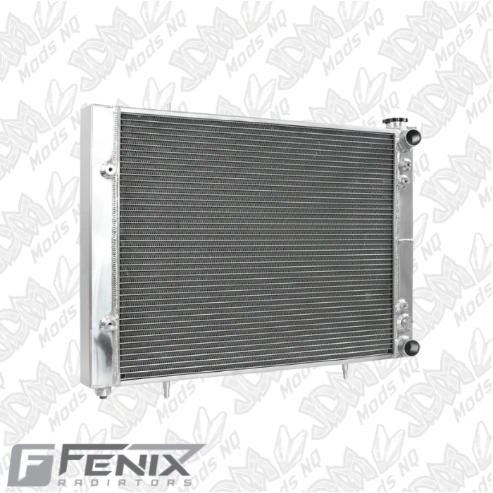 Full Alloy Conversion Radiator for Nissan Skyline R33-R34 (Crossflow) - Polished