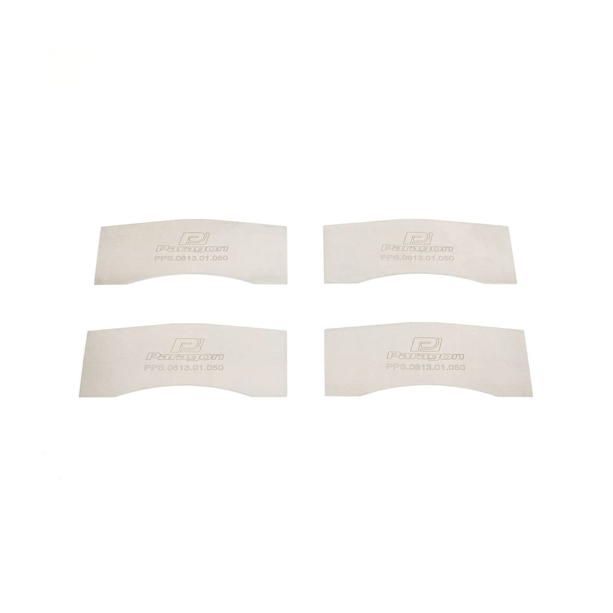 Paragon PPS813 Titanium Brake Pad Shims Suit Alcon CRB343/332, AP Racing