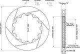 Paragon Performance Rotor Rings 330mm x 28mm - P.C.D. 203.2mm - D50 (AP CP3850- 2898/9)