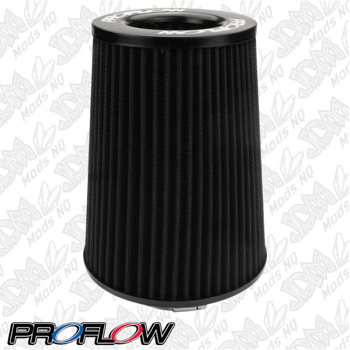Proflow Air Filter Pod Style Black 190mm High 100mm (4in. ) Neck PFEAF-19100B