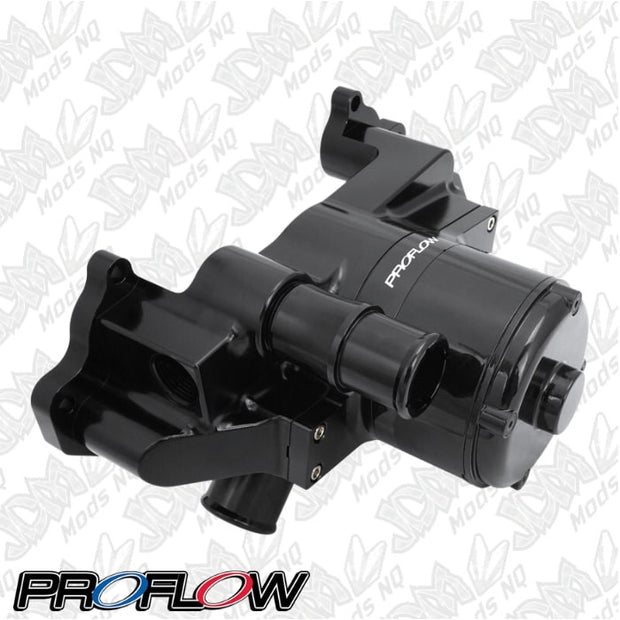 Proflow Billet Aluminium Water Pump, Electric, For Holden Commodore LS1/LS2/LS3/LSA, 132 LPM (35 GPM) @ 12 Volts, Black
