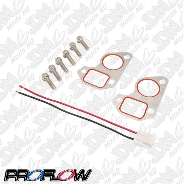Proflow Billet Aluminium Water Pump, Electric, For Holden Commodore LS1/LS2/LS3/LSA, 132 LPM (35 GPM) @ 12 Volts, Black