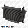 Proflow Oil Cooler Kit, Ultra Pro, 19 Row, Dual Fan 625 CFM, AN10 ORB Female, Aluminium, Black PFEOC19-DF