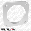 Proflow Throttle Body Adapter, Weld-on Flange, Billet Aluminium, Natural, 70mm Bore Size, 12mm Thick PFETBP70
