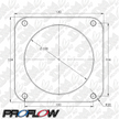 Proflow Throttle Body, Universal 100mm Bore Size, MPI, Billet Aluminium, Black Anodised PFETBU100BK