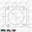 Proflow Throttle Body, Universal 80mm Bore Size, MPI, Billet Aluminium, Black Anodised PFETBU80BK