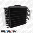 Proflow Transmission Cooler Kit, Dual Core, 15.75'' x 11.5'' x 5.0'', 10'' 650CFM Fan, AN6 Inlets PFETC900