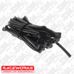Raceworks Heat Proof Hose Black Silicone Sleeving 3 Metre