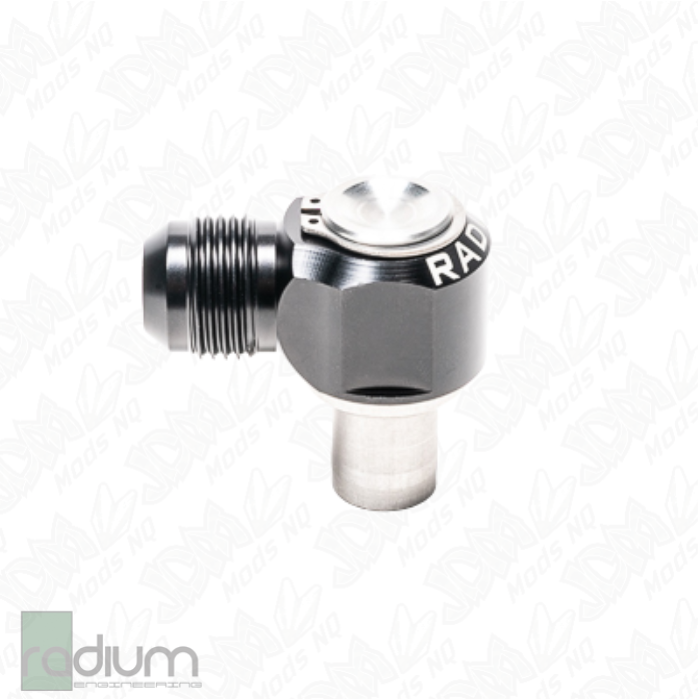 Radium 10AN Male Press-Fit Fitting - Nissan KA24DE Intake