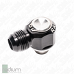 Radium 10AN Male Press-In Valve Cover Fittings - Nissan RB25DET (Crankcase)