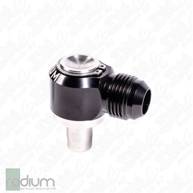 Radium 10AN Male Swivel Banjo 13.5mm Press Fit Fitting - Toyota 2JZ Exhaust