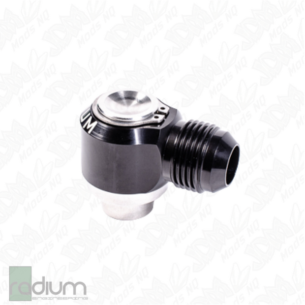 Radium 10AN Male Swivel Banjo 18.0mm Press Fit Fitting - Toyota 1JZ/2JZ Intake
