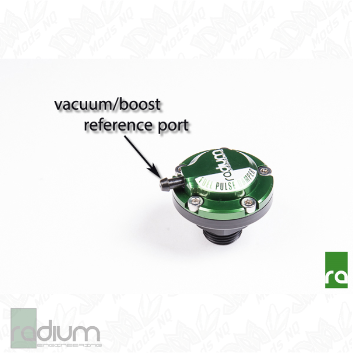 Radium FPD-R Fuel Pulse Dampener - 3/8
