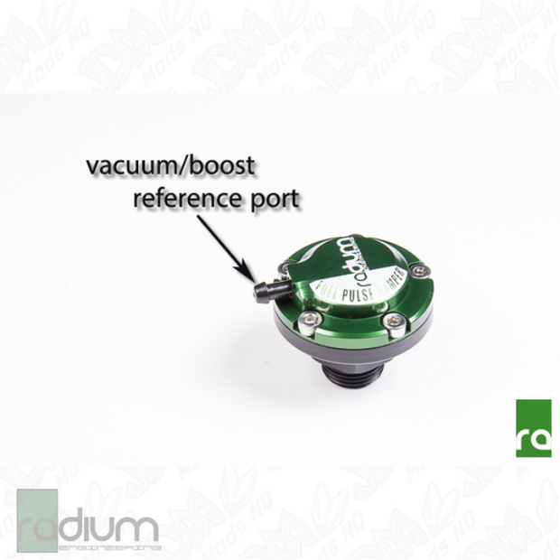 Radium FPD-R Fuel Pulse Dampener - 3/8" NPT