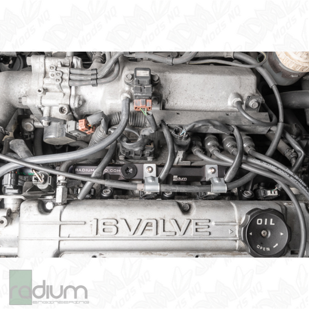 Radium Fuel Rail - Mitsubishi Evo 1-3/Galant VR4 (4G63)
