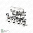 Radium Fuel Rail Kit - Honda F-Series/H-Series