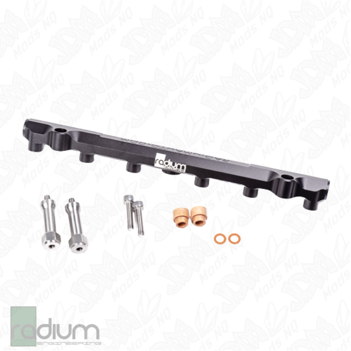 Radium Secondary Fuel Rail 6 Port - Mazda Cosmo JC (20B-REW)