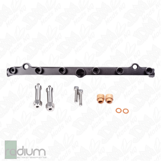 Radium Secondary Fuel Rail 6 Port - Mazda Cosmo JC (20B-REW)