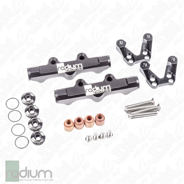 Radium Side Feed Conversion Fuel Rails - Subaru WRX/STI 97-00 (V3-V6)