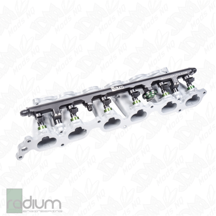 Radium Top Feed Conversion Fuel Rail - Toyota Supra JZA80 2JZ-GTE
