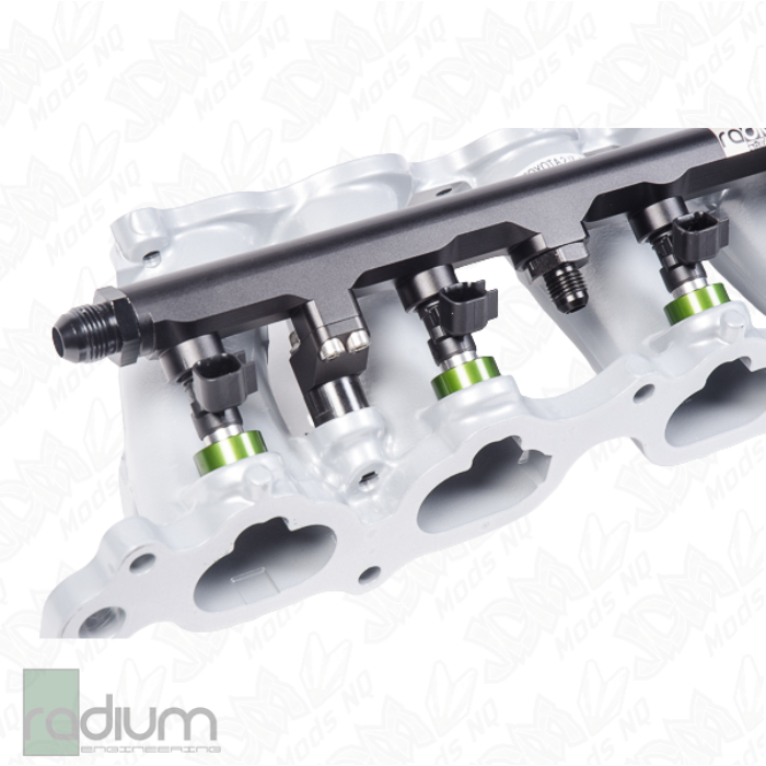 Radium Top Feed Conversion Fuel Rail - Toyota Supra JZA80 2JZ-GTE