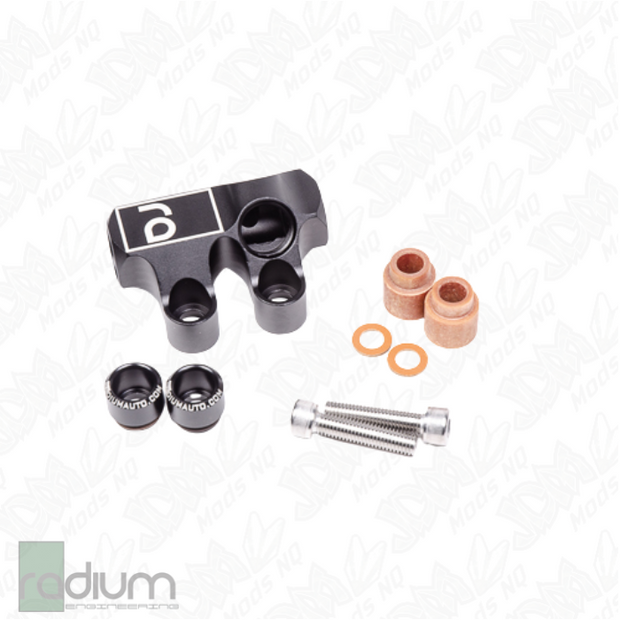 Radium Top Feed Conversion Primary Fuel Rail - Mazda RX-7 FD/Cosmo (13B)