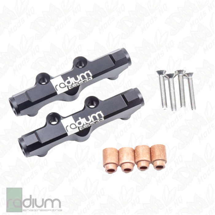 Radium Top Feed Upgrade Fuel Rails w/Bottom FPD Port - Subaru WRX/STI/Liberty/Forester