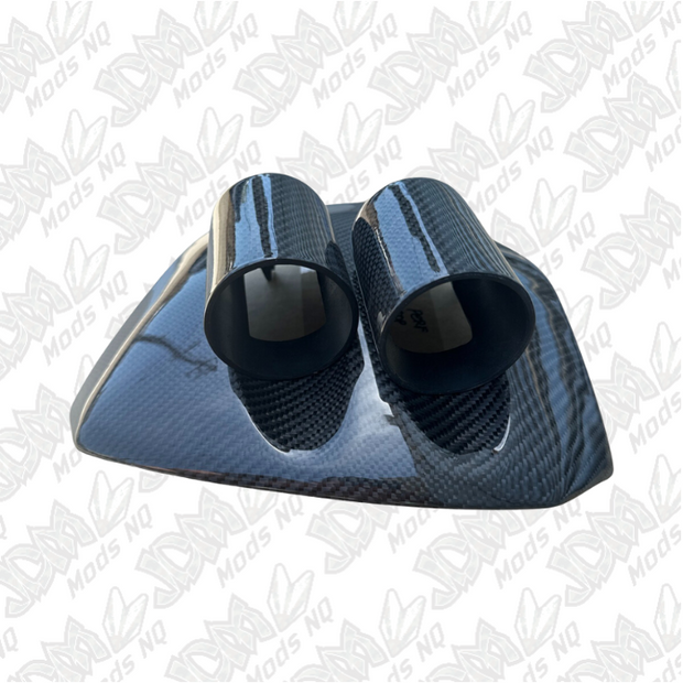 Retro Ford Falcon MK1 FG Twin 2″ Gauge Top Hat Carbon Fibre