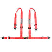 SAAS Harness 4 Point Red ECE-R16 Compliant 2