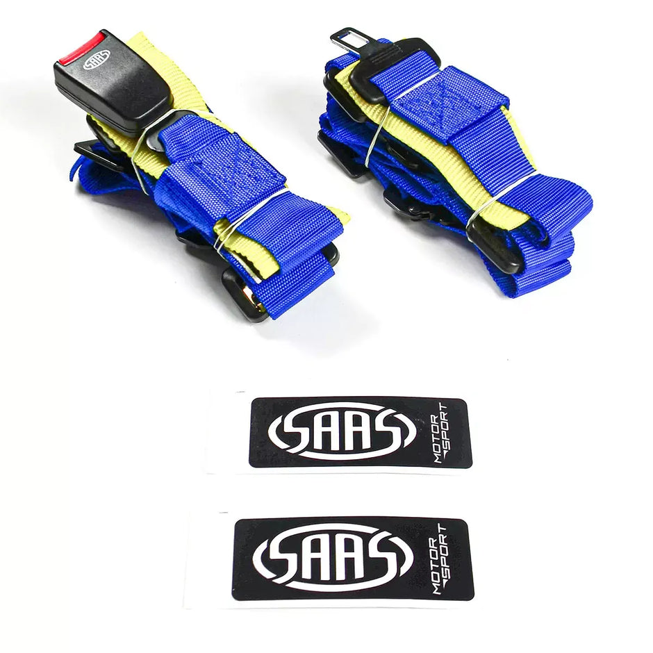SAAS Harness 4 Point Blue 2