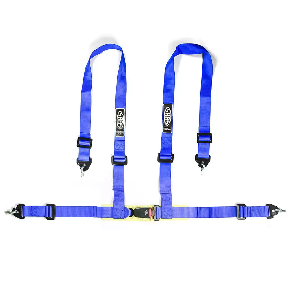 SAAS Harness 4 Point Blue 2" Snap Hook Clip S4302S - view 1