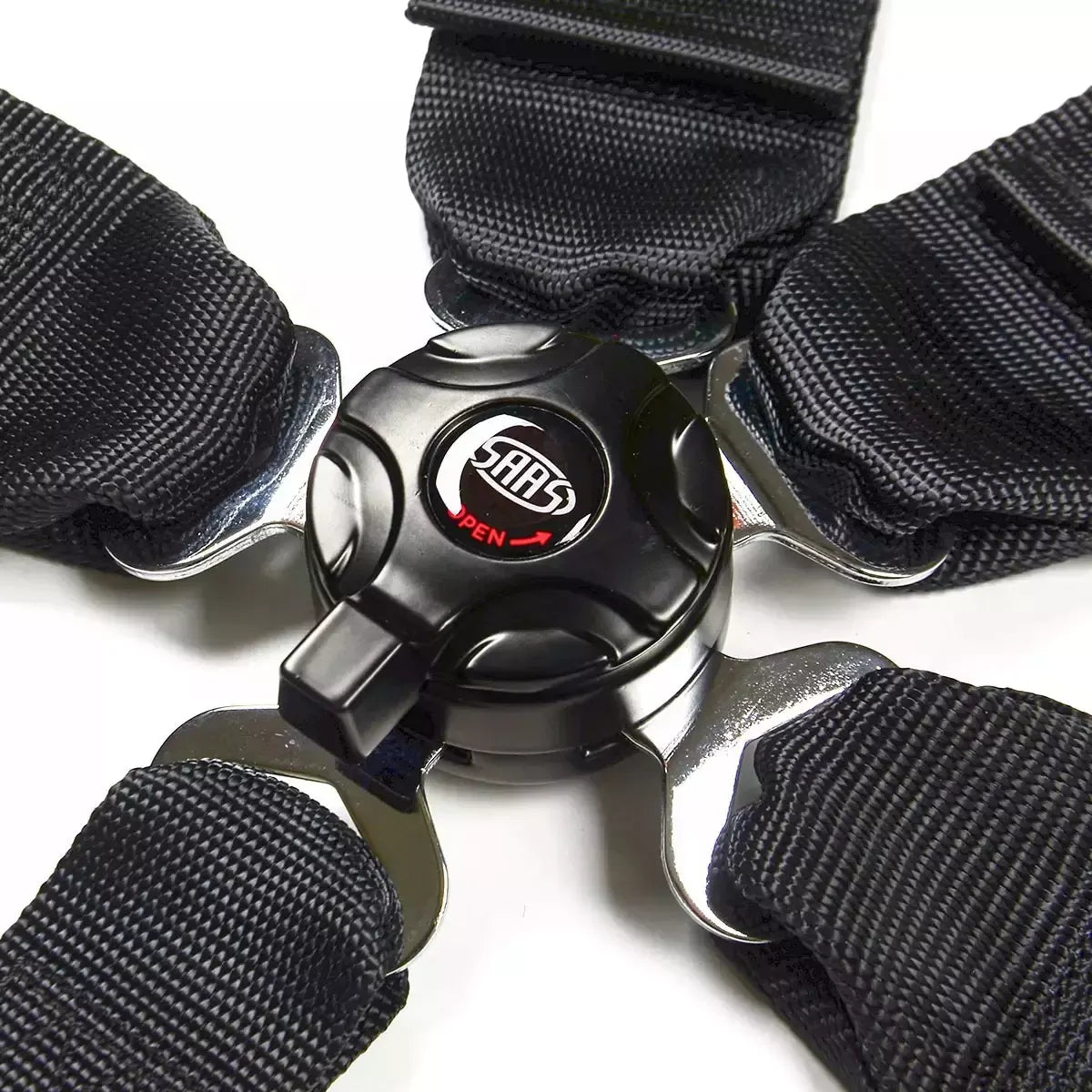 SAAS Harness SFI 5 Point Camlock 3in Black Homologated S5103SFI - view 2