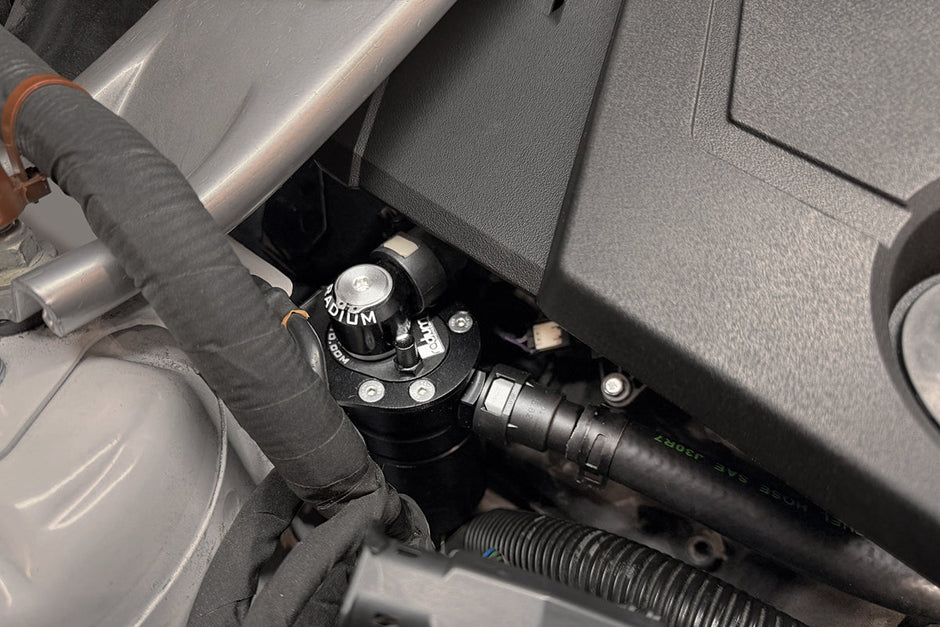Radium PCV Fluid Lock Catch Can Kit, Ford Mustang GT (2018+)