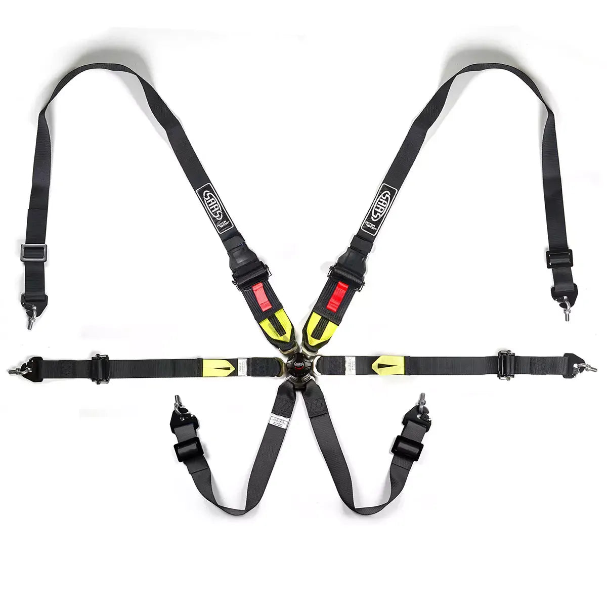 SAAS Harness FIA Approved 6 Point HANS Homologated 3