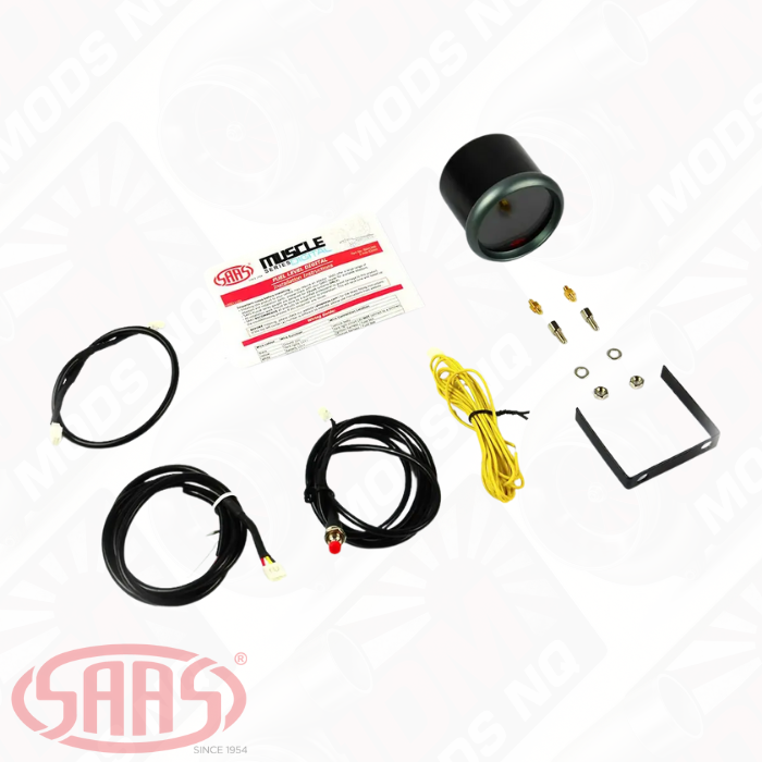 SAAS Fuel Level Gauge 52mm Muscle Digital Series 12V