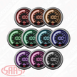SAAS Oil Temp Gauge 50°-150° C 52mm Muscle Digital Series 12V