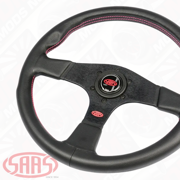 SAAS Steering Wheel Leather Corsa 14