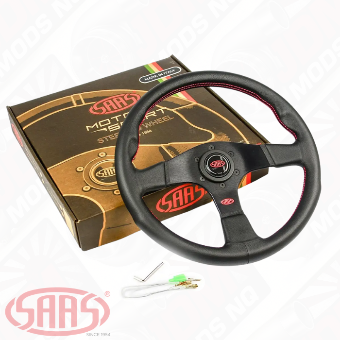 SAAS Steering Wheel Leather Corsa 14