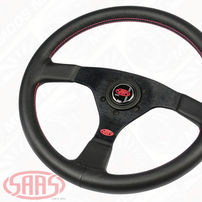 SAAS Steering Wheel Leather Sprint 14