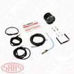SAAS Trans Temp Gauge 20°-160° 52mm Muscle Digital Series 12V