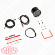 SAAS Volt Gauge 8v-18v 52mm Muscle Digital Series 12V