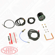 SAAS Water Temp Gauge 20°-120° 52mm Muscle Digital Series 12V